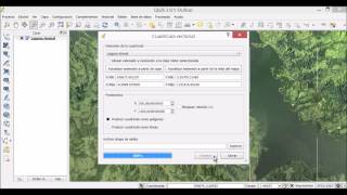 Creando una malla o grilla con la función de cuadrícula vectorial en QGIS 201 Dufour [upl. by Teresa]