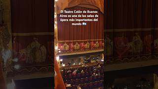 🇦🇷 TEATRO COLÓN de BUENOS AIRES es el Mejor Teatro de ARGENTINA y del Mundo [upl. by Htezzil]