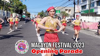 MAGAYON FESTIVAL 2023  Drum and Lyre Street Parade  Legazpi City Albay Philippines [upl. by Liebman]