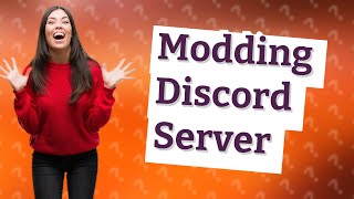 How do I add mods to my Discord server [upl. by Lsil]