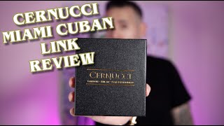 Cernucci Cuban Link Chain Review [upl. by Nomis]