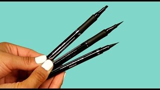 How To Winged Liner  Liquid Felt Tip [upl. by Kempe]