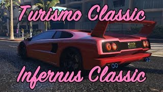 GTA Online Turismo Classic amp Infernus Classic [upl. by Sitruc]