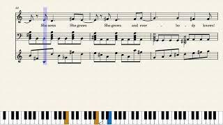 Fifi and the Flowertots Theme Song  Piano Tutorial Musescore [upl. by Yhtorod]