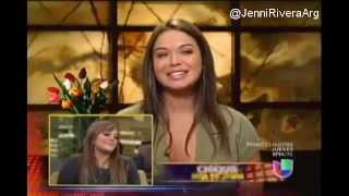 Jenni Rivera habla de chiquis [upl. by Hadria]