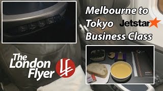 HD JetStar Business Class  MELNRT  TRIP REPORT A330  londonflyer [upl. by Delaney]