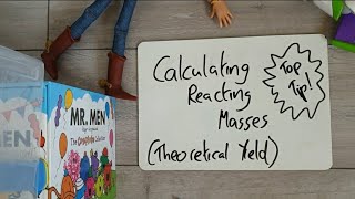 Calculating Reacting Masses help with the theoretical yield video [upl. by Nnayrrehs]