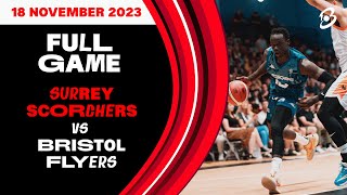 Surrey Scorchers vs Bristol Flyers British Basketball League Championship  LIVE [upl. by Leventis836]