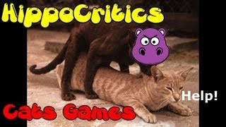 HippoCritics  CAT GAMES  Miss Mittens [upl. by Branch]