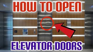 How to open Elevator doors [upl. by Rokach]