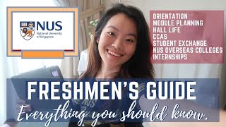 Everything You Need To Know Before Joining NUS Freshmens Guide [upl. by Petit723]