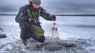 ПОСТАВИЛ ХАПУГУ НА ПЕРВОМ ЛЬДУ ЗДЕСЬ ТОННЫ РЫБЫ Первый лед 202425 Зимняя рыбалка [upl. by Timmons]