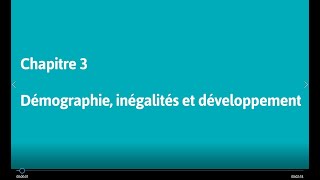 Géo 2de  Démographie inégalités et développement [upl. by Noevad]