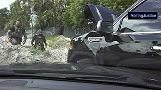 HighSpeed Pursuit Through MiamiDade August 1 2024 [upl. by Leivad]