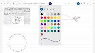 15 Doppler effect physics  Sound Source is moving in a circular path and observer is at distance [upl. by Roi565]