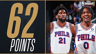 Joel Embiid 33 PTS amp Tyrese Maxey 29 PTS Combine For 62 PTS 🏆  November 10 2023 [upl. by Lovato]