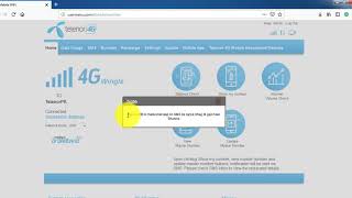 How to Check Remaining Data in Telenor 4G Device [upl. by Nyleve]