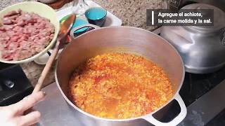 Picadillo de Arracache  Costarrican Delicacies [upl. by Santana]