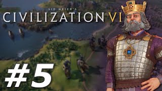 Civilization 6 Deity Byzantium  Crusaders Part 5 [upl. by Notniuq]