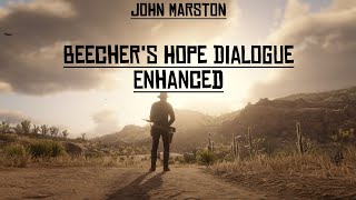 John Marston Beechers Hope Dialogue Enhanced MOD RDR2 [upl. by Hausner]