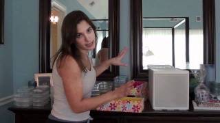 Bathroom Organization Part 3 Container Store Haul [upl. by Aerehs111]