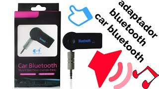 Adaptador bluetooth Car Bluetooth [upl. by Eecyaj]