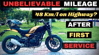 Guerrilla 450 crazy MILEAGE on HIGHWAY  Mileage test after first service [upl. by Cruz968]