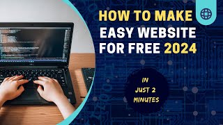 HOW TO MAKE A GOOD WEBSITE FOR FREE [upl. by Lhok]