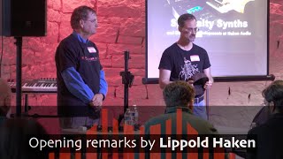 Lippold Haken Opening Remarks  ContinuuCon2024 [upl. by Itsur]