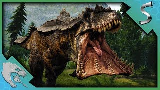 THE HYPO HAS FALLEN PUERTASAURUS BATTLES THE TYPEH REX GIGA amp CARNO  The Isle Gameplay [upl. by Louis322]