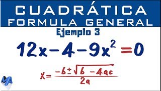 Discriminante ecuación segundo grado [upl. by Idola]