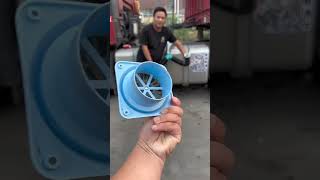 Part 526Parking diesel heater cooling fan install it to dissipate heat truck fan parking heater [upl. by Marga10]