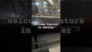 Welcome Feature in Tata Harrier 2024  Tata Safari  Tata Car [upl. by Quinby]