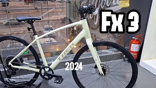 Trek FX 3 Hybrid Bike 2024 [upl. by Nidak461]