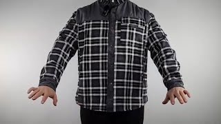 Cozy Comfort Mens Sherpa Lined Flannel Shirt Jacket Review [upl. by Ardnazxela891]