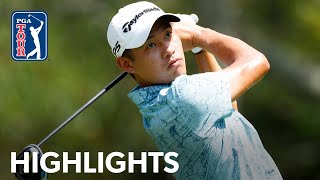 Collin Morikawa shoots 6under 64  Round 2  TOUR Championship  2023 [upl. by Eerak461]