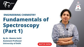 Fundamentals of Spectroscopy Part 1  Engineering Chemistry  S Chand Academy [upl. by Giannini]