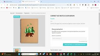 Gérer la personnalisation du produit par le client  BTS NDRC PRESTASHOP Epreuve pratique E5 [upl. by Susie]