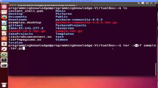 How to Extract a targz File in Ubuntu Linux using Terminal [upl. by Eldrida170]