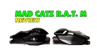 Mad Catz GameSmart RAT M Wireless Mobile Gaming Mouse Unboxing amp Review [upl. by Nibor]