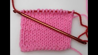 Knook 02 Stockinette stitch [upl. by Odranar]