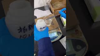 How to test gel time of epoxy hardener [upl. by Onitnerolf]