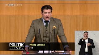 Philipp Schrangl  Unabhängige JUSTIZ sichern  Volksbegehren  3112024 [upl. by Nnahgiel]