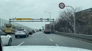 Drive Down The Gyeongbu Expressway From Giheung Dongtan Ic 기흥동탄 ic에서 경부고속도로 하행선으로 운전하다 [upl. by Homer]