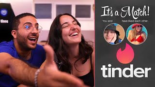 CONTROLLO IL PROFILO TINDER DI TOTTA [upl. by Anikehs]