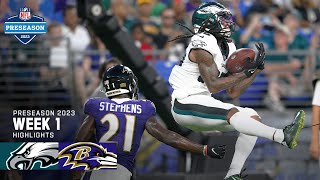 Philadelphia Eagles vs Baltimore Ravens  2023 Preseason Week 1 Game Highlights [upl. by Chemosh]