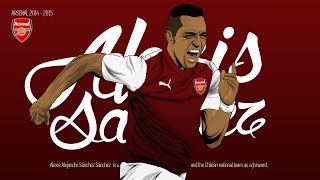 ALEXIS Sánchez  Skills Goals Assists  Arsenal  2014 HD [upl. by Breban]