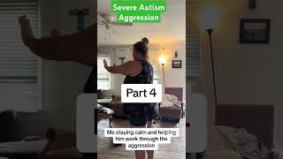 Severe Autism Behaviors autism reality parenting meltdowns foryou hope [upl. by Paquito]