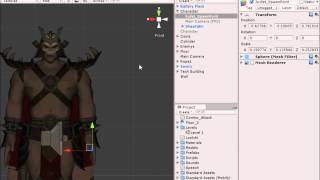 Unity 3D Tutorial Part 14 Playing With Bones [upl. by Dalt]