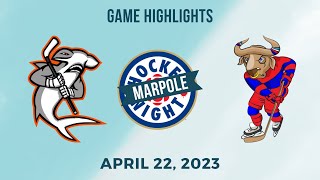 April 22 2023  Marpole Hockey Highlights [upl. by Yona]